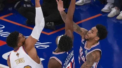 76ers remontan 13 puntos y vencen a Pacers con Simons desde la banca