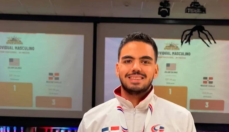 Wascar Cavallo logra bronce panamericano en boliche con promedio de 230 pines