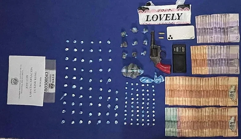 DNCD detiene en San Juan a "King Kong" con cocaína, marihuana y crack