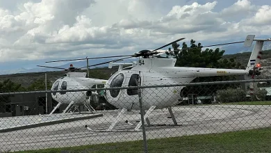 Siete helicópteros militares repostan en Jimaní antes de seguir a Haití
