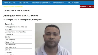 Dominicano en lista de los más buscados de EE.UU. por fraude de 133,000 dólares en ayudas por desempleo